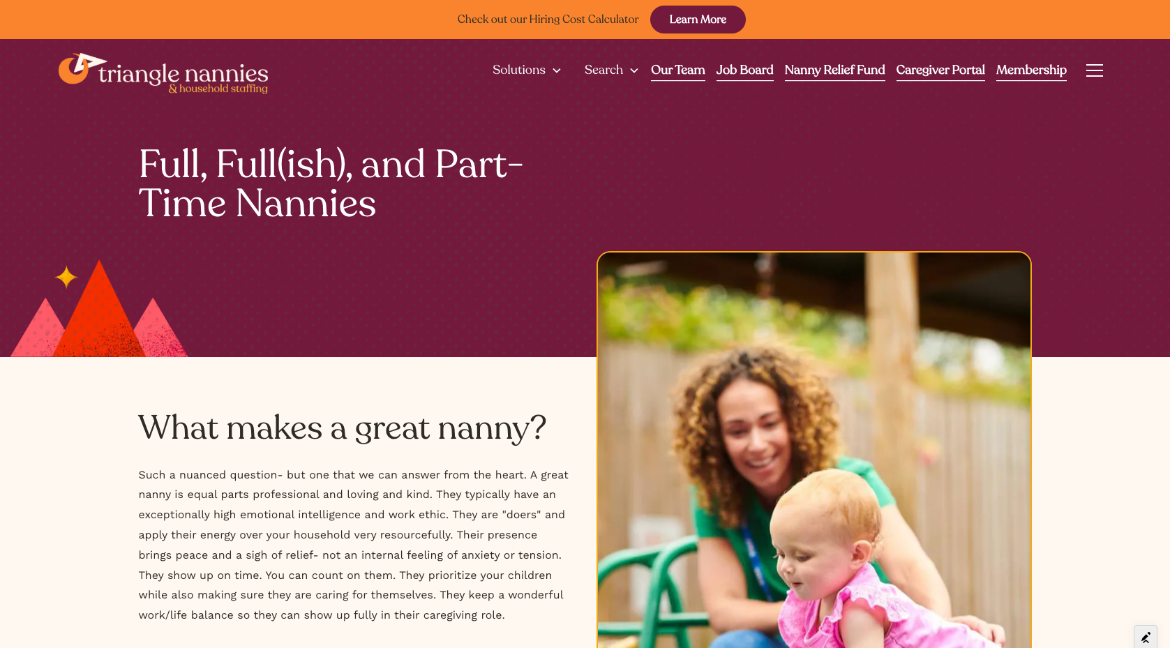 Triangle Nannies screenshot 3